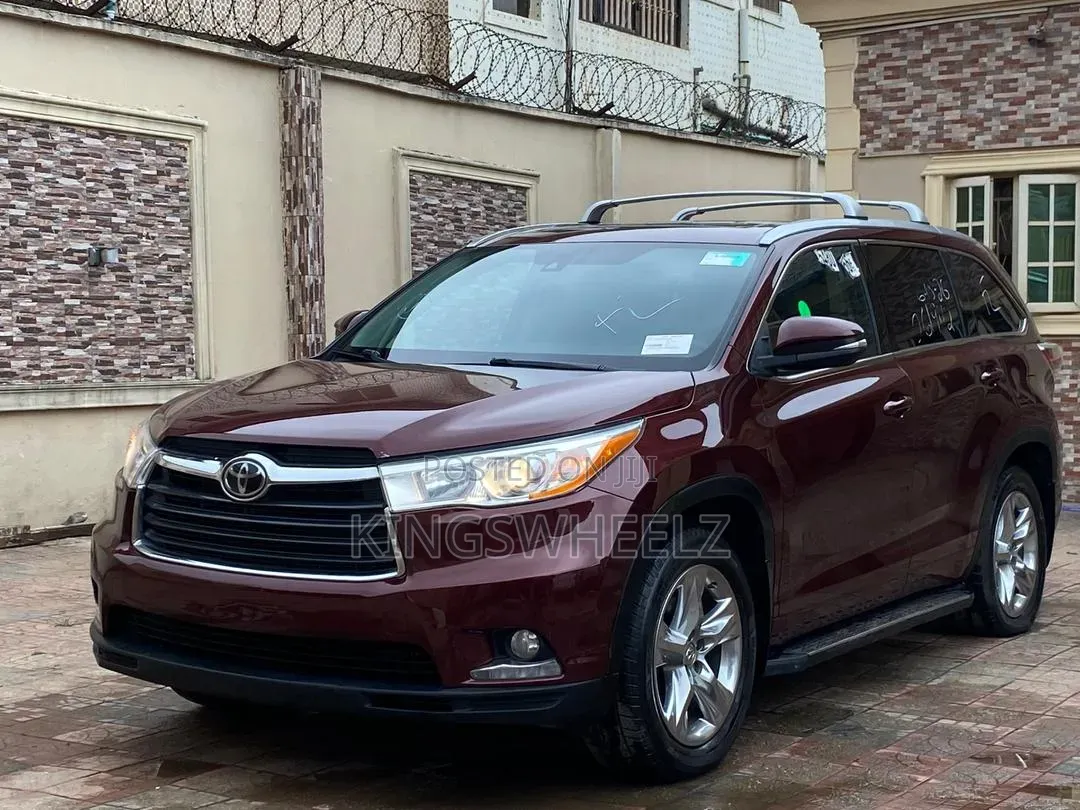 Toyota Highlander 2014 Burgundy