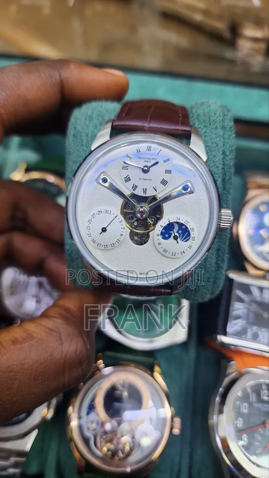Patek Philippe Tourbillion Leather Watch