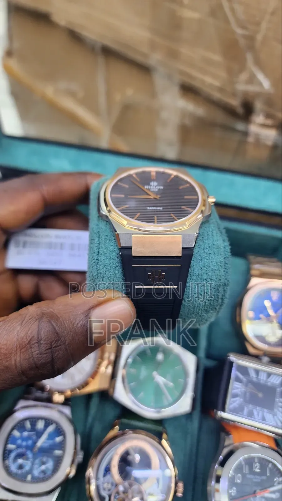 Hislon Ultra Slim Two Tone Watch