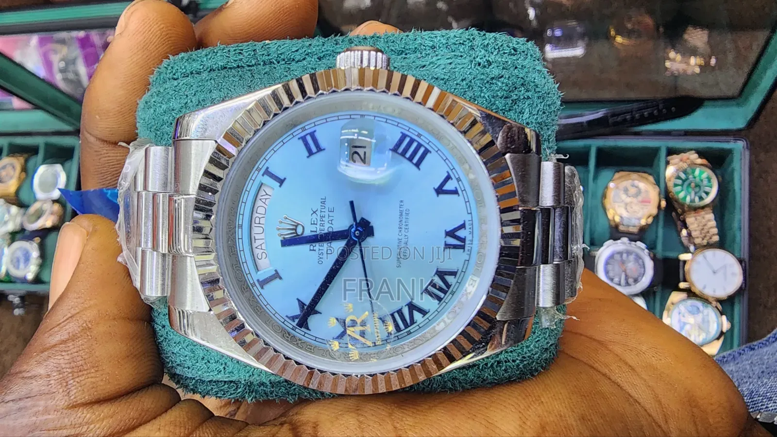 Rolex Day-Date Oyster Perpetual With Tiffany Blue Dial