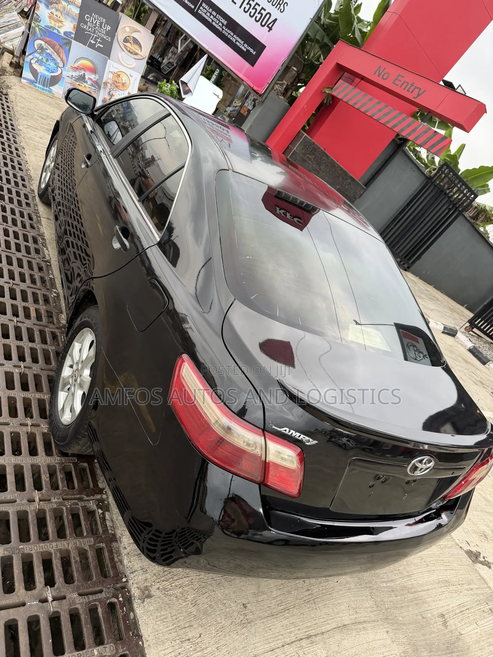 Toyota Camry 2.4 LE 2008 Black