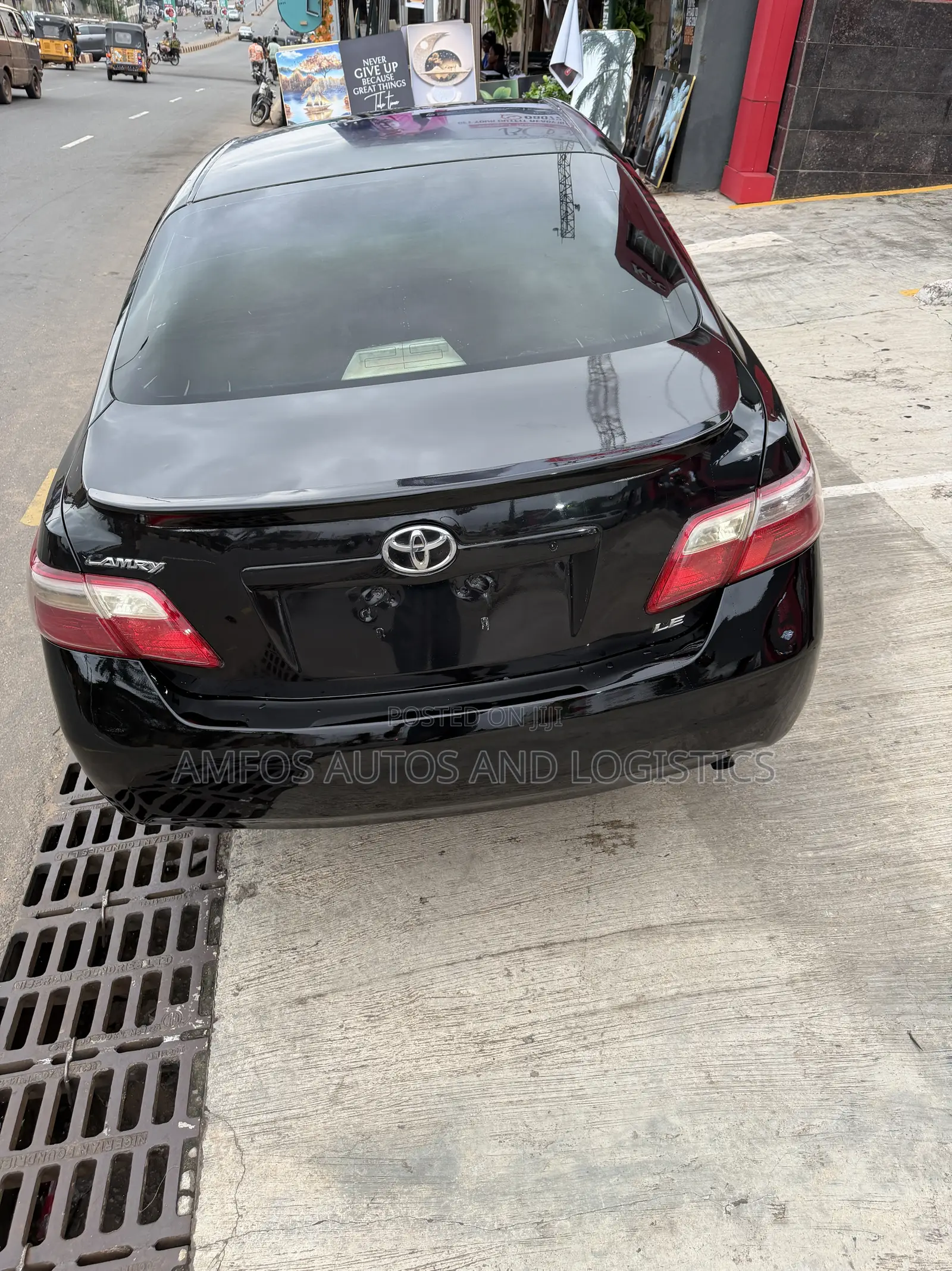 Toyota Camry 2.4 LE 2008 Black