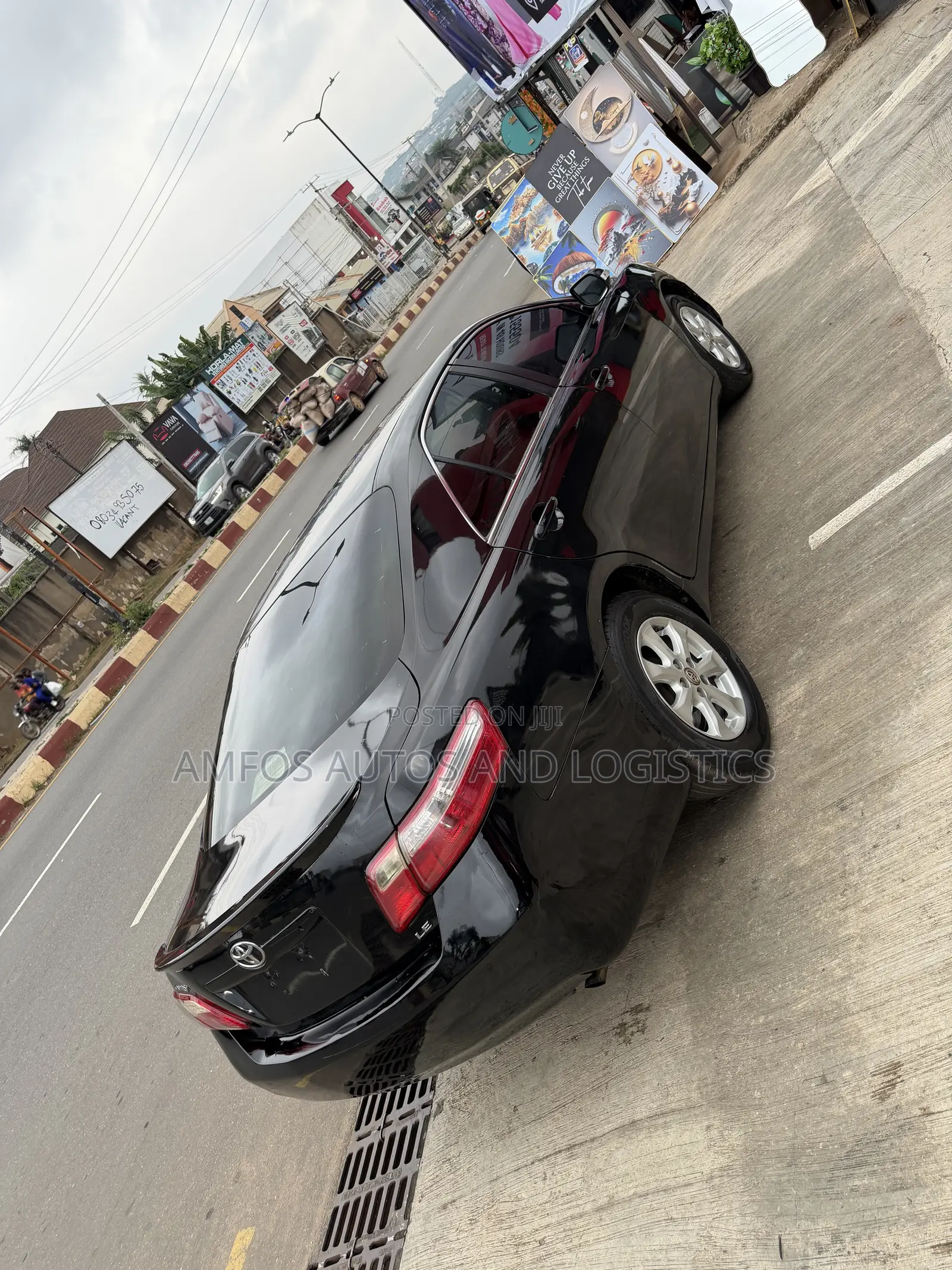Toyota Camry 2.4 LE 2008 Black