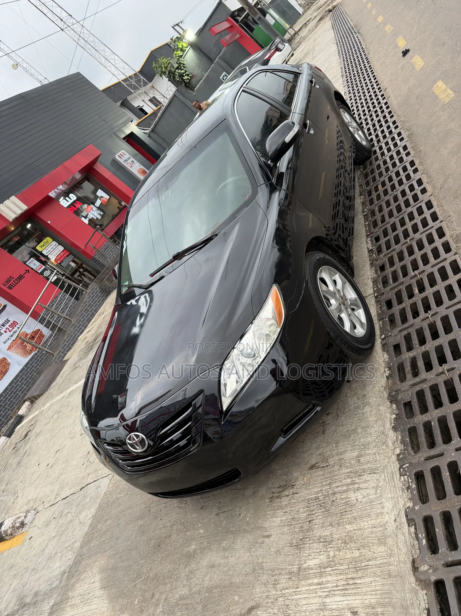 Toyota Camry 2.4 LE 2008 Black