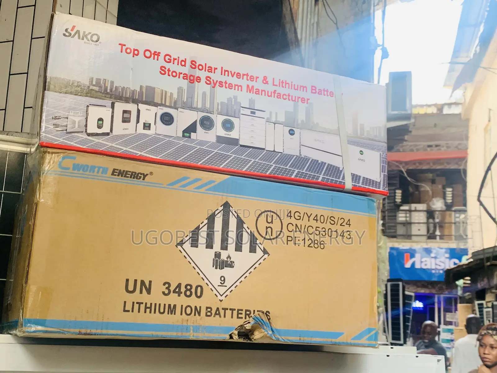Cworth Lithium Ion Battery 2.56kwh 24v