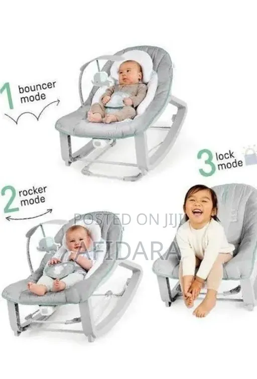 Ingenuity Keep Cozy 3-in-1 Baby Rocker – Cozy, Comfortable & Versatile