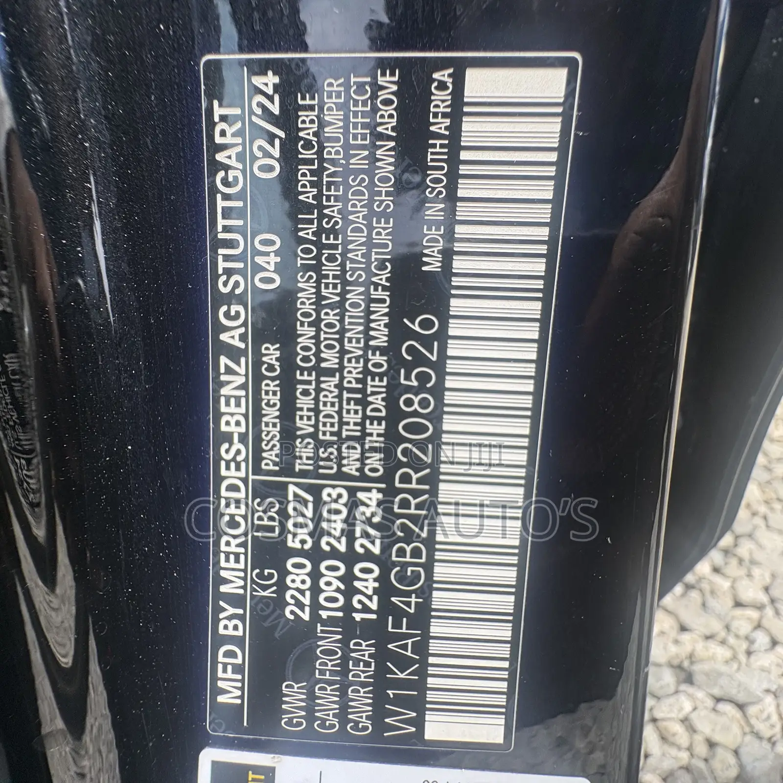 Mercedes-Benz C300 2024 Black