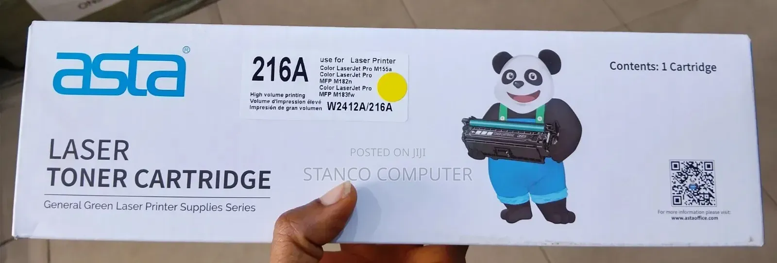 Asta Laser TONER CARTRIDGE 216A Yellow 🟡