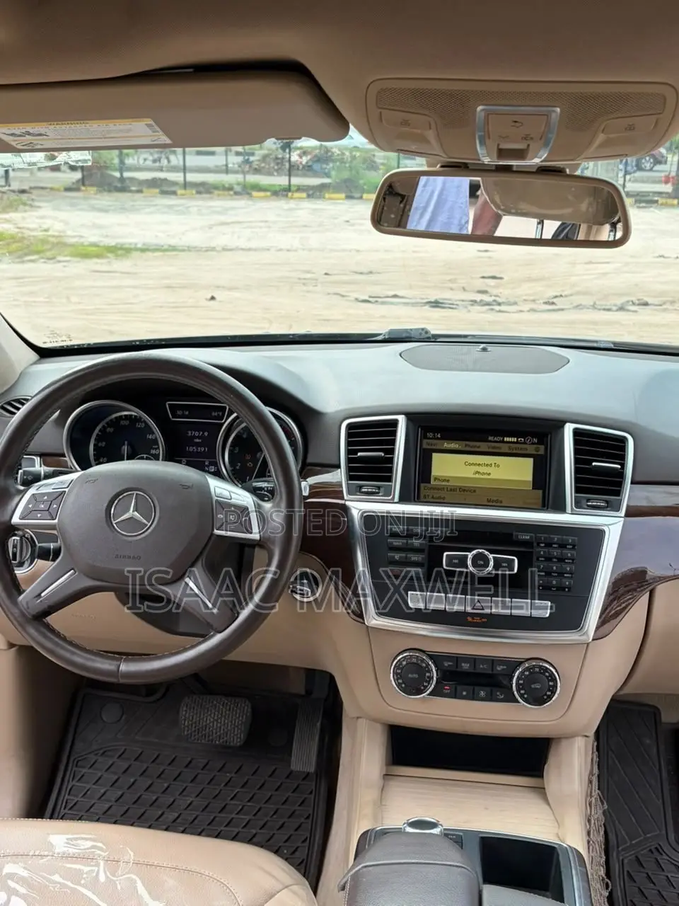 Mercedes-Benz M Class ML 350 4Matic 2012 Black