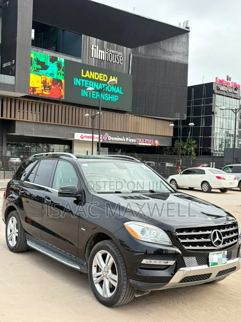 Mercedes-Benz M Class ML 350 4Matic 2012 Black