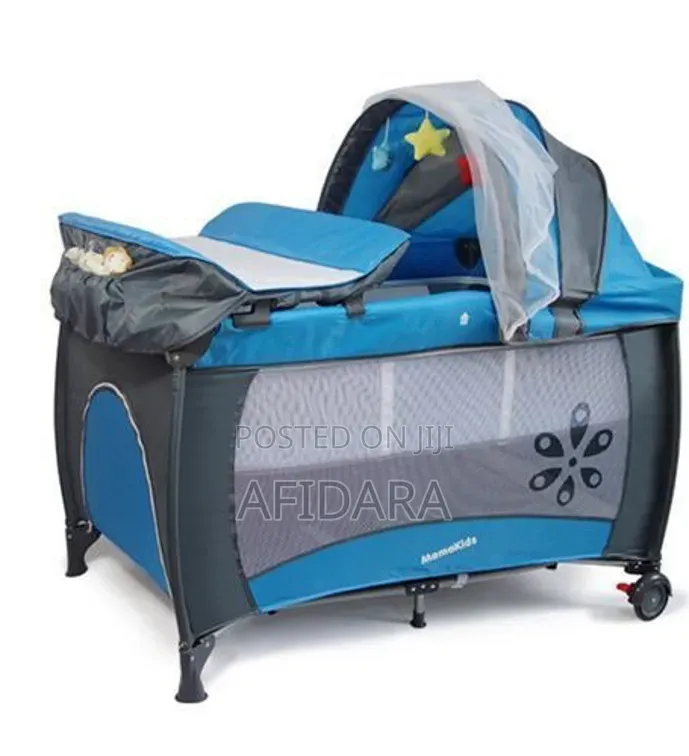 Baby Foldable Trend Yard Bed Cot With Canopy – Safe & Comfortable