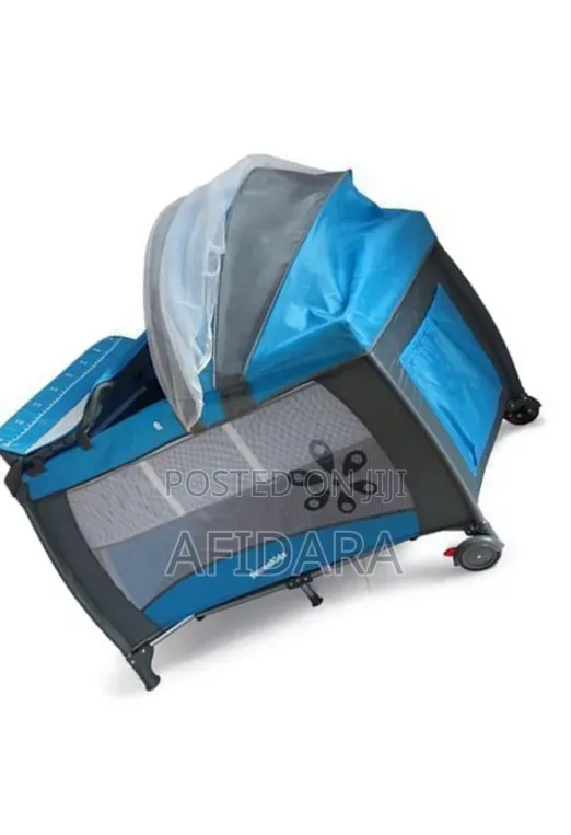 Baby Foldable Trend Yard Bed Cot With Canopy – Safe & Comfortable
