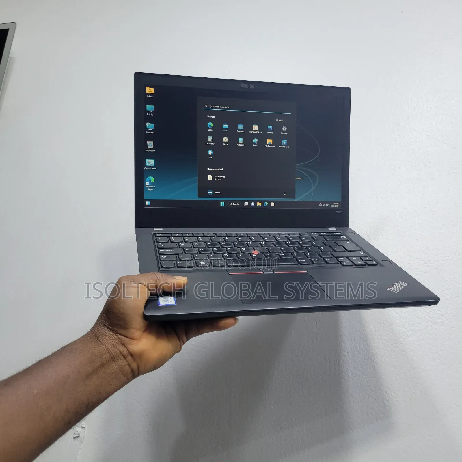 Laptop Lenovo ThinkPad T480 8GB Intel Core i5 SSD 256GB