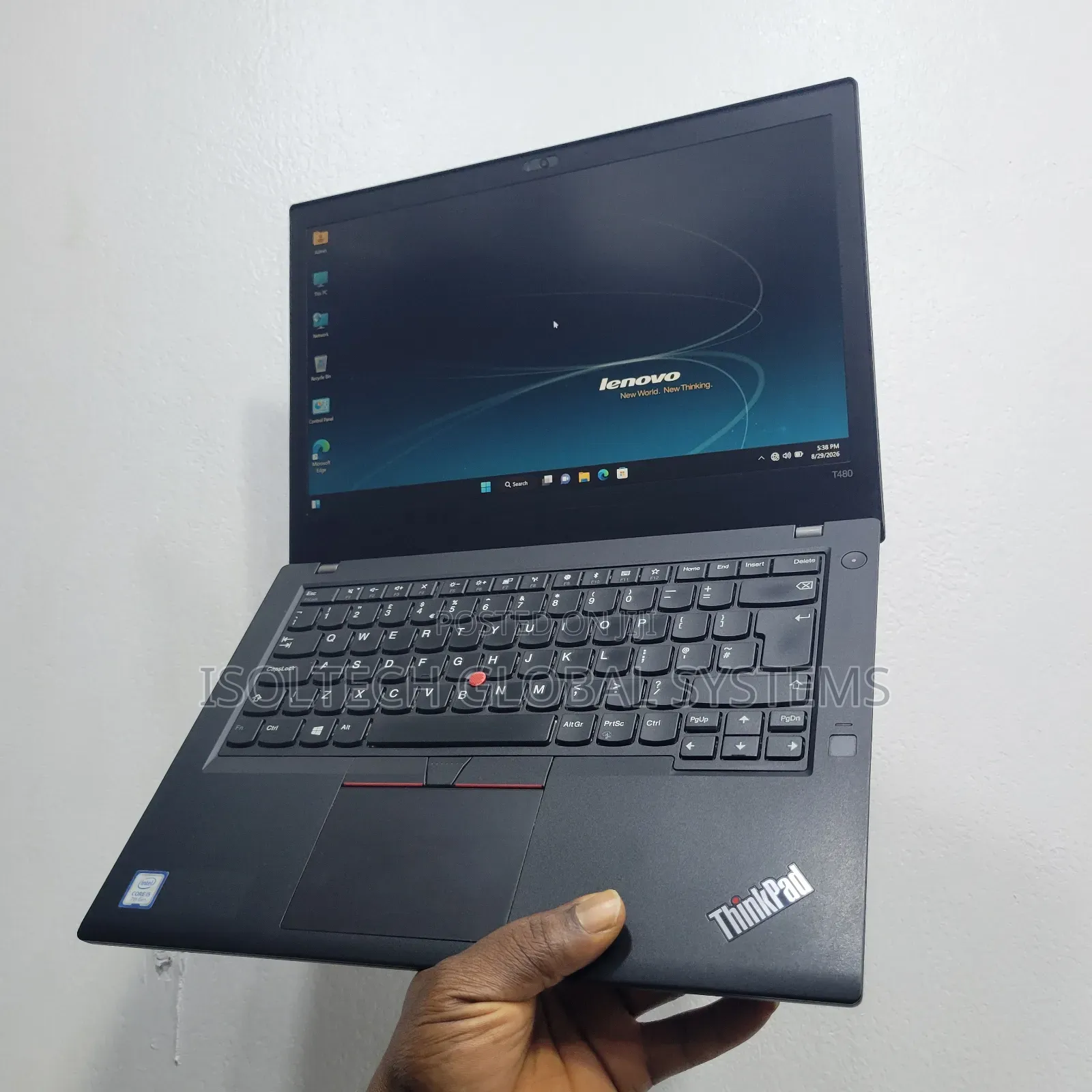 Laptop Lenovo ThinkPad T480 8GB Intel Core i5 SSD 256GB