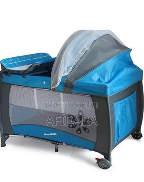 Foldable Baby Bed Cot With Canopy – Stylish Travel & Home Cot