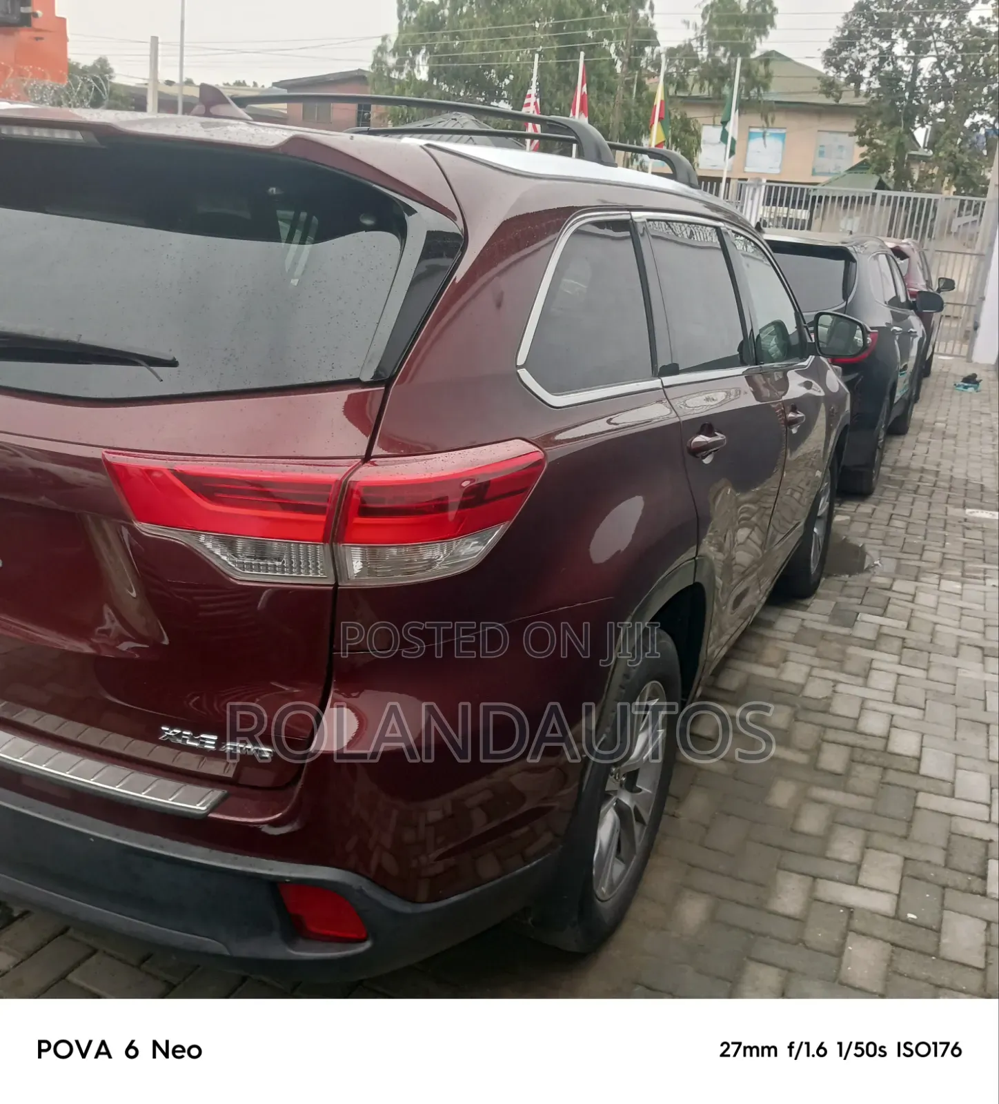 Toyota Highlander XLE V6 4x4 (3.5L 6cyl 6A) 2016 Brown