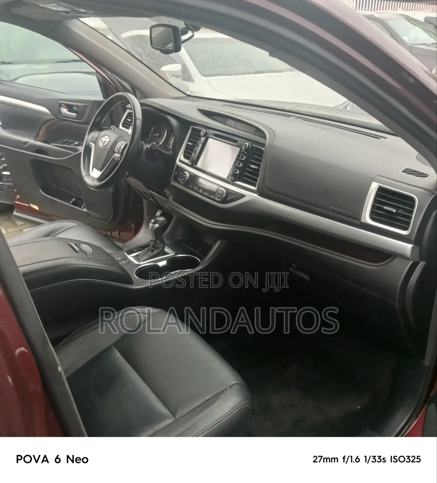 Toyota Highlander XLE V6 4x4 (3.5L 6cyl 6A) 2016 Brown