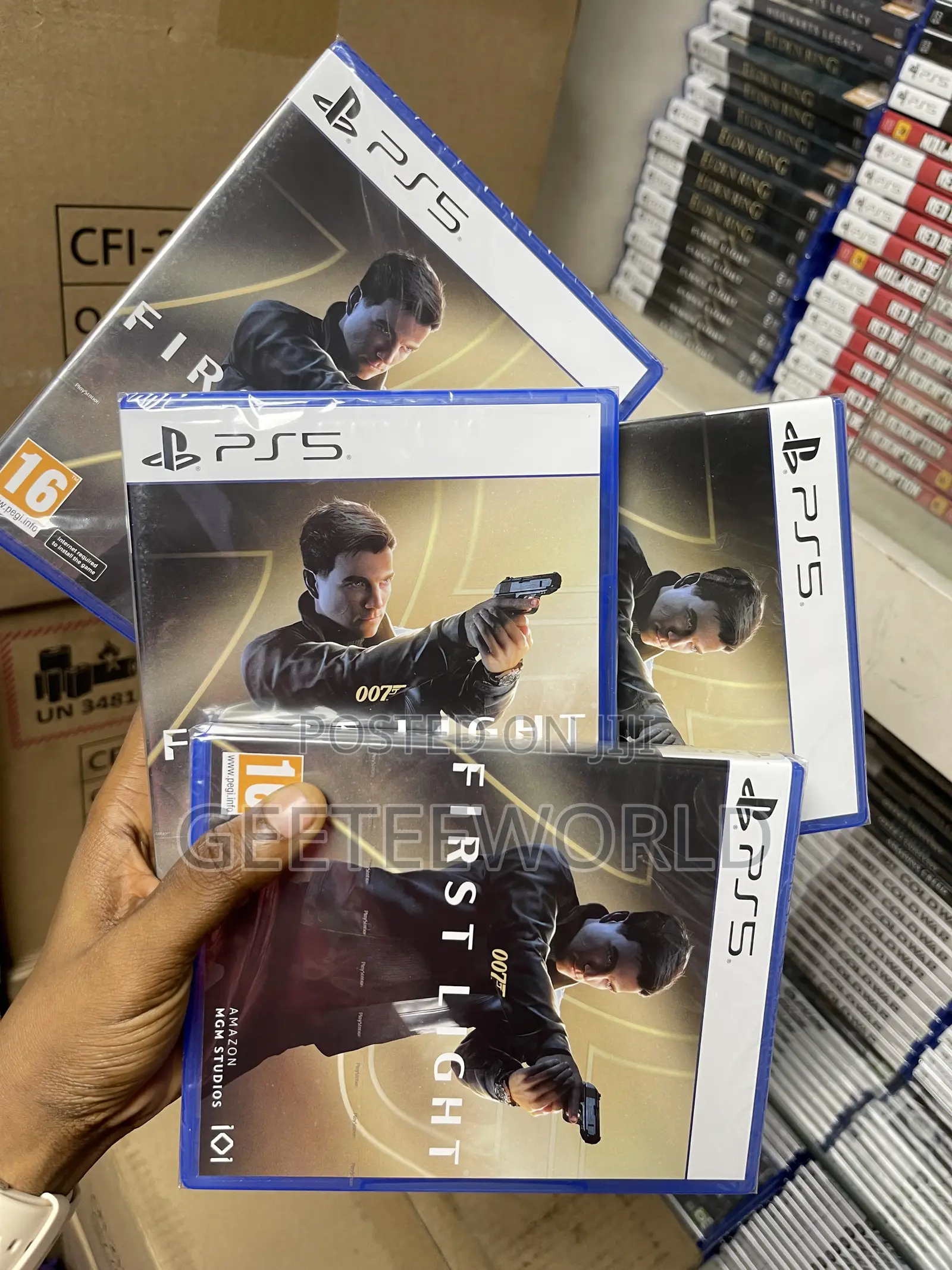Oo7 First Light Ps5 Game Disc