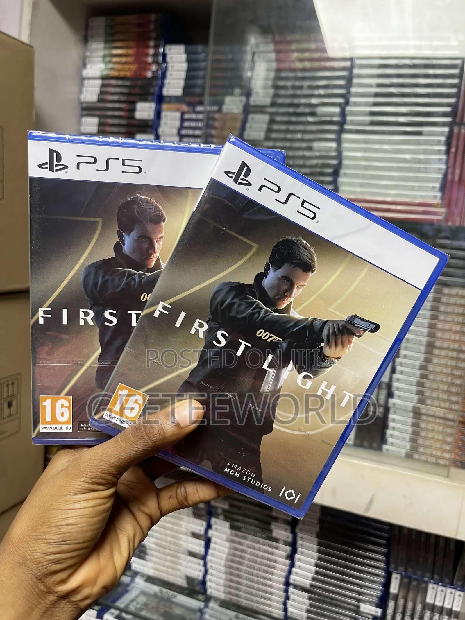 Oo7 First Light Ps5 Game Disc