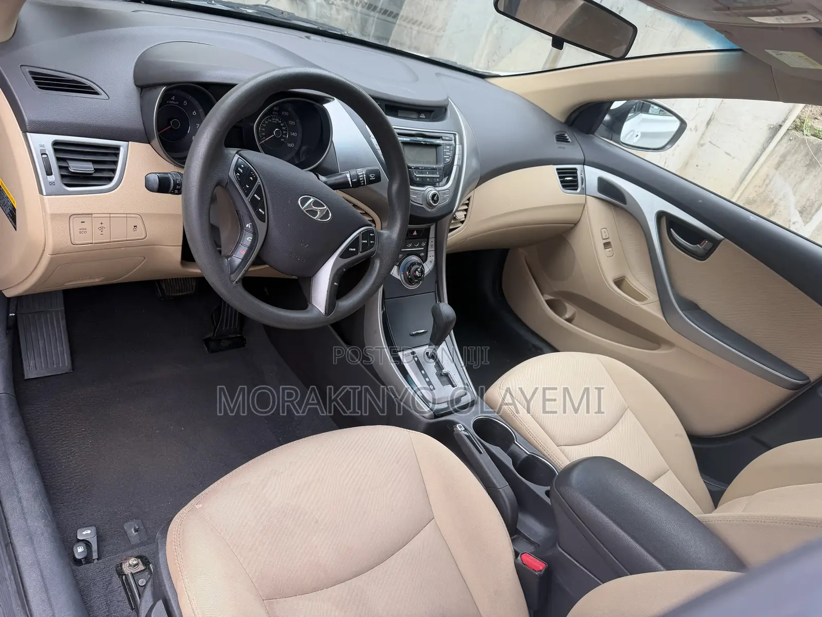 Hyundai Elantra GLS Sedan FWD (1.8L 4cyl 6A) 2013 White