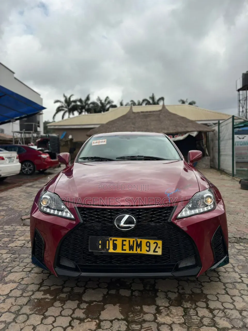 Lexus IS 2008 Red