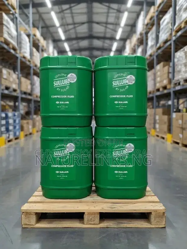 Sullube Compressor Oil Fluid Part No-250022-669 Sullair