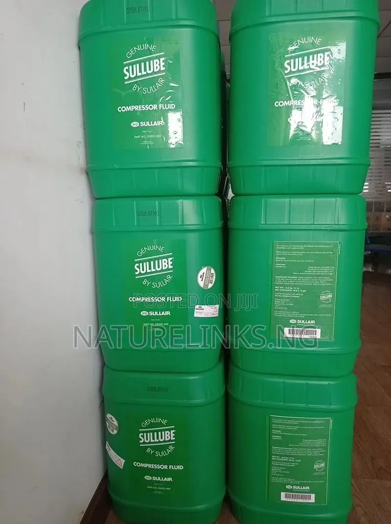 Sullube Compressor Oil Fluid Part No-250022-669 Sullair
