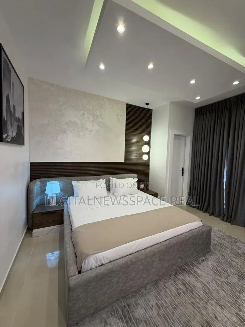 Furnished 3bdrm Shared Apartment in Victoria Island Extension for Rent
