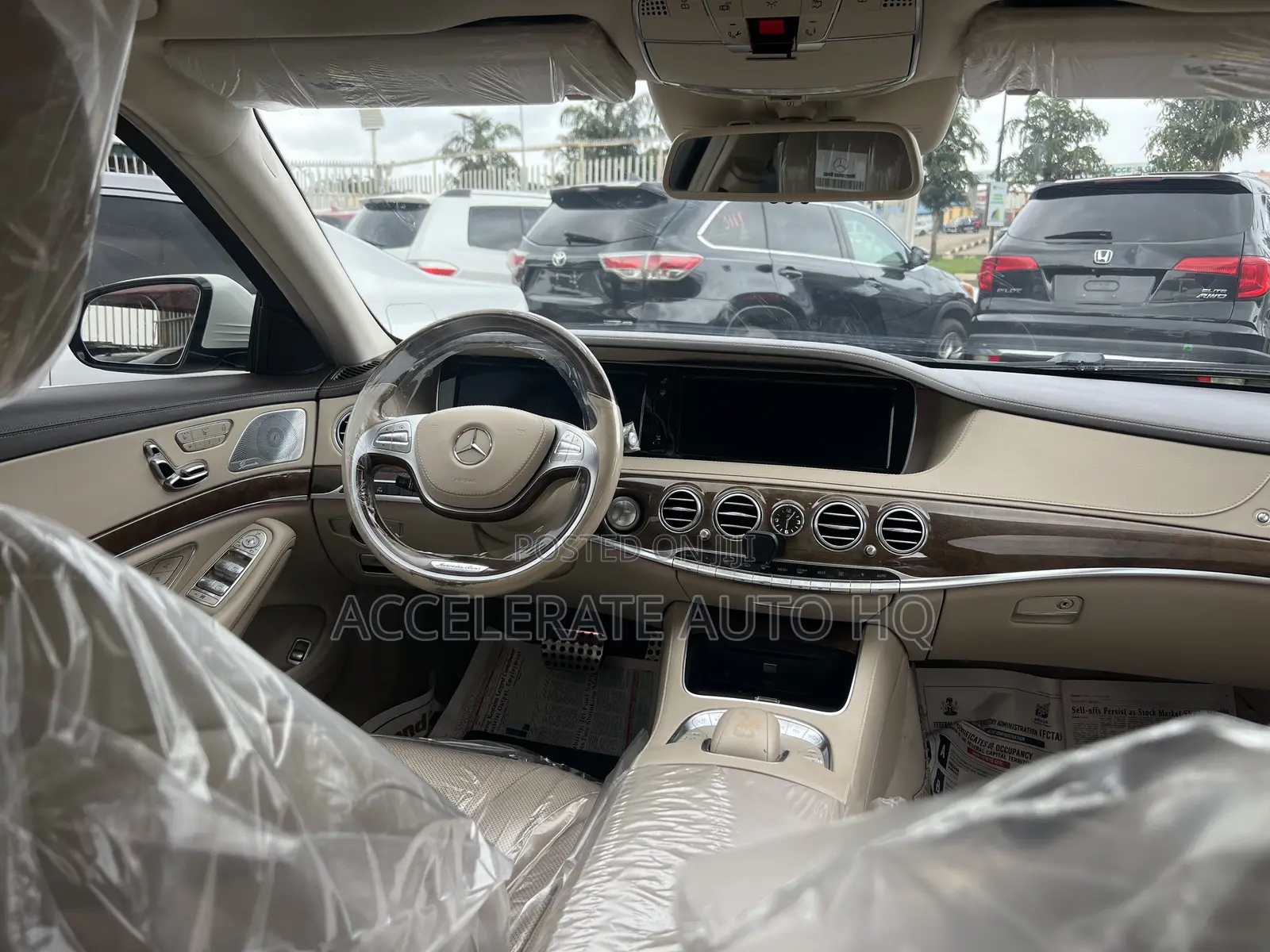 Mercedes-Benz S-Class Maybach S 500 4MATIC (X222) 2015 Off white