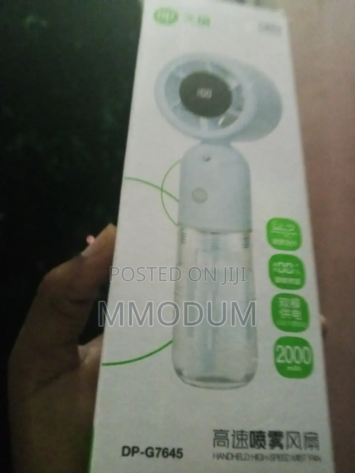 ❄ Portable Mini Water Misting Fan / Handheld Cooling Fan