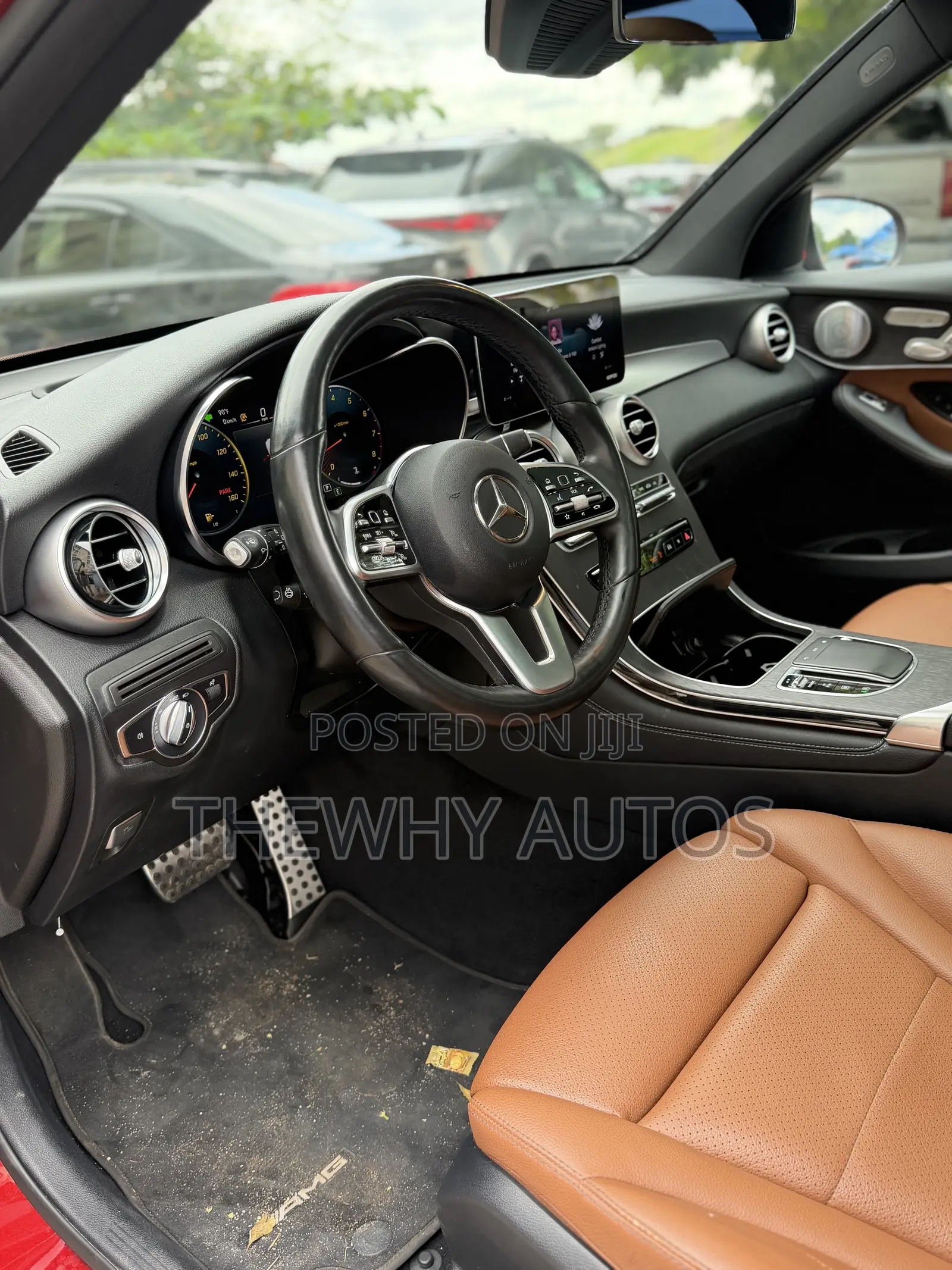Mercedes-Benz GLC-Class 2021 Burgundy