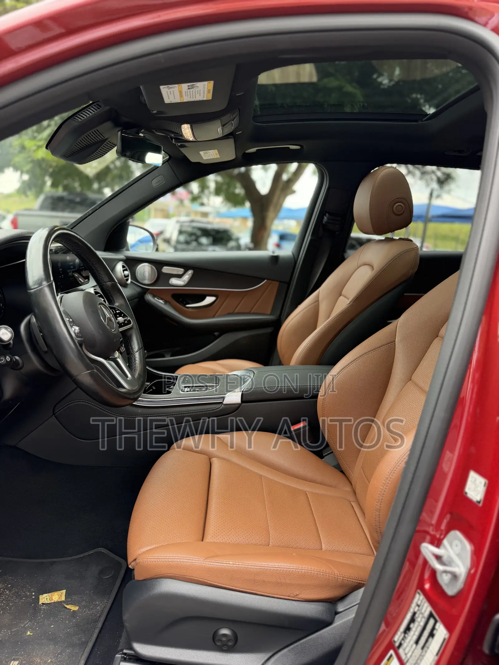 Mercedes-Benz GLC-Class 2021 Burgundy