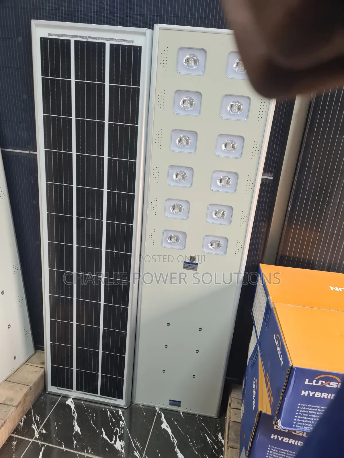 Original Wakatek 12eyes All in One Aluminium Body  Solar Streetlight