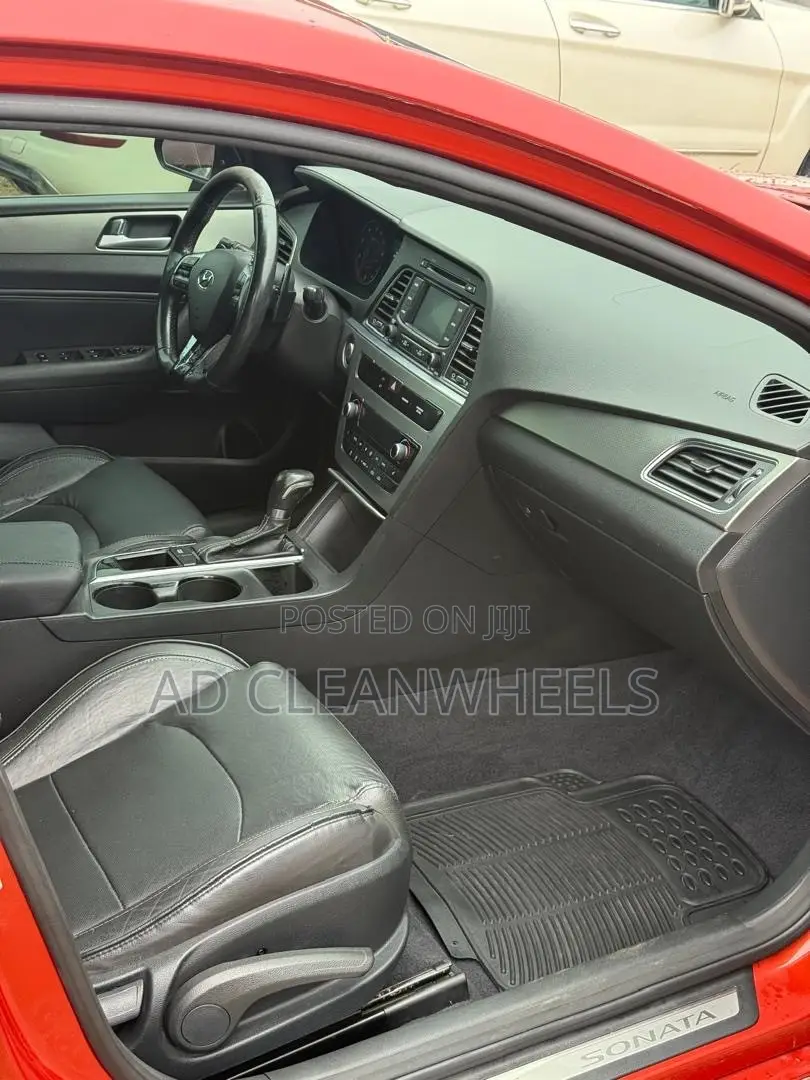 Hyundai Sonata Sport 2.0T 4dr Sedan (2.0L 4cyl Turbo 6A) 2015 Red