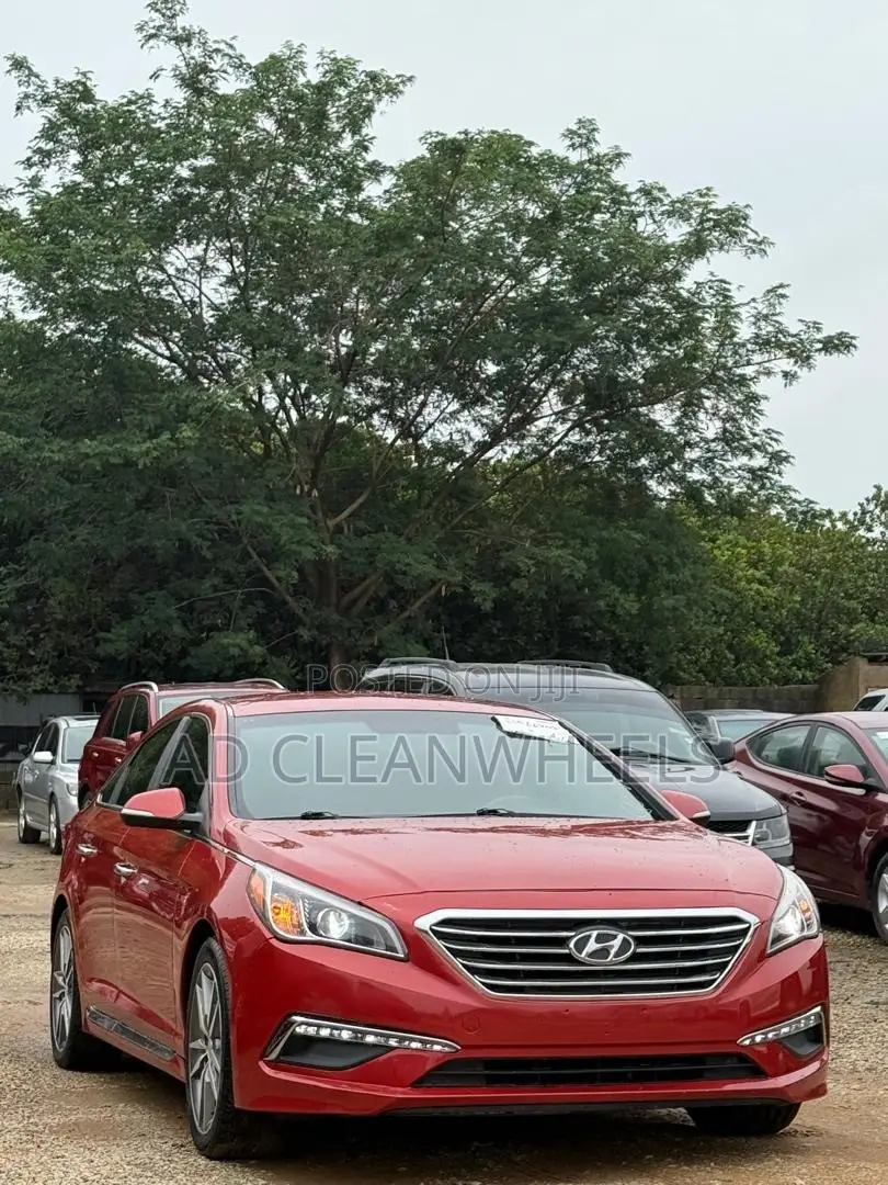 Hyundai Sonata Sport 2.0T 4dr Sedan (2.0L 4cyl Turbo 6A) 2015 Red