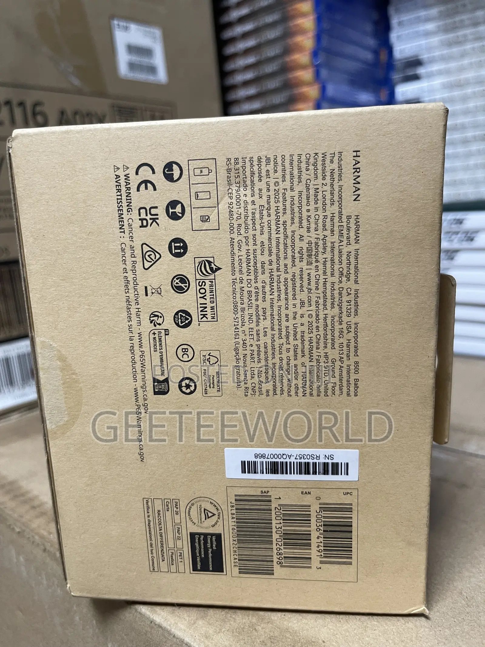 JBL PARTYBOX 720 Battery