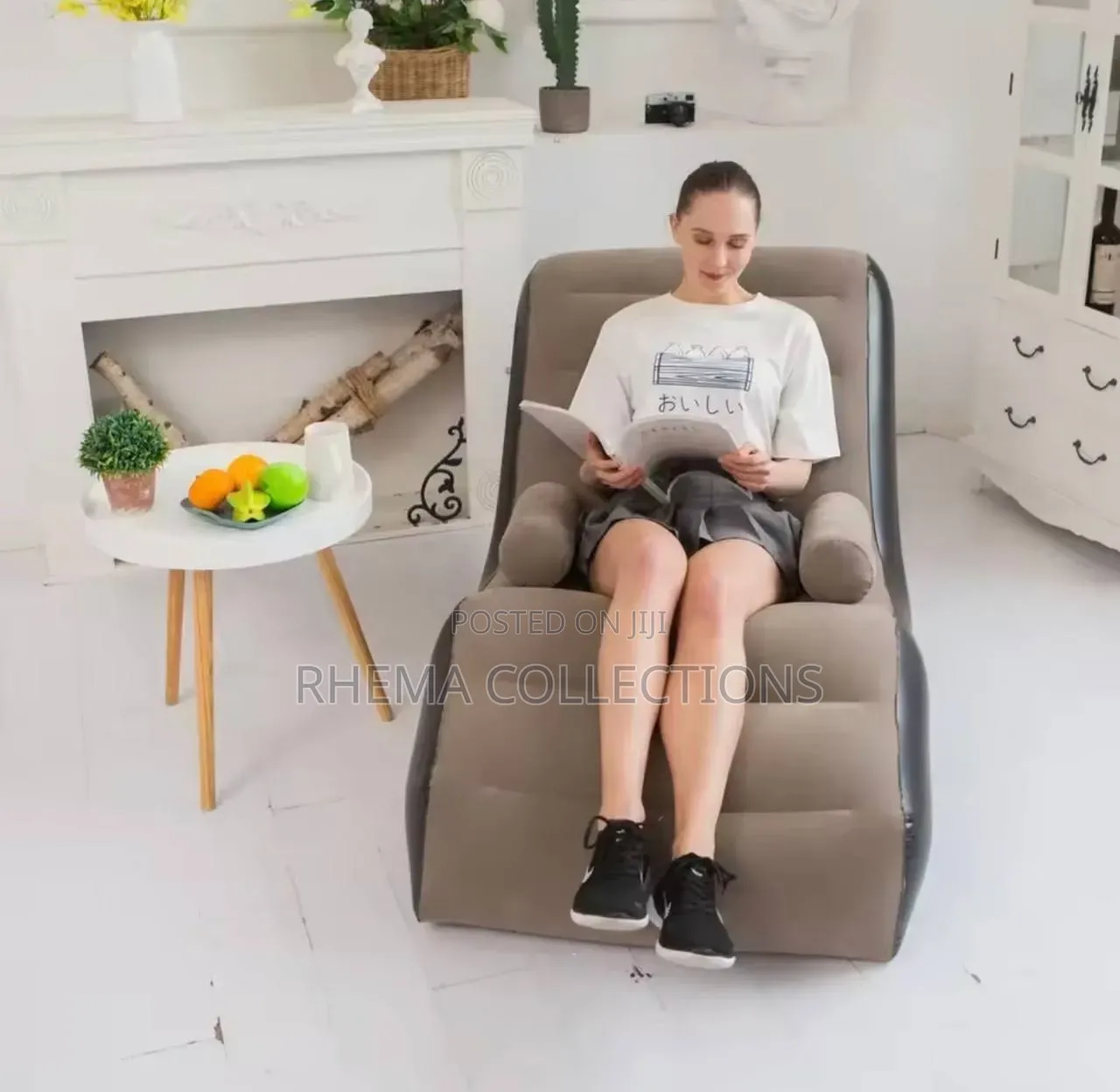 Thickened Luxury Foldable & Inflatable Sofa With Armrest