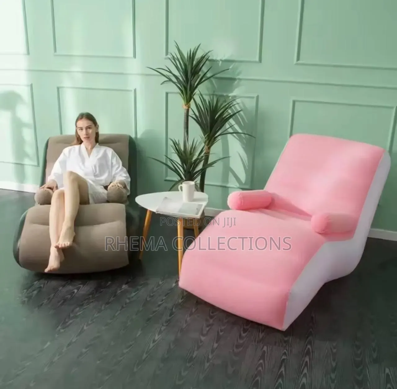Thickened Luxury Foldable & Inflatable Sofa With Armrest