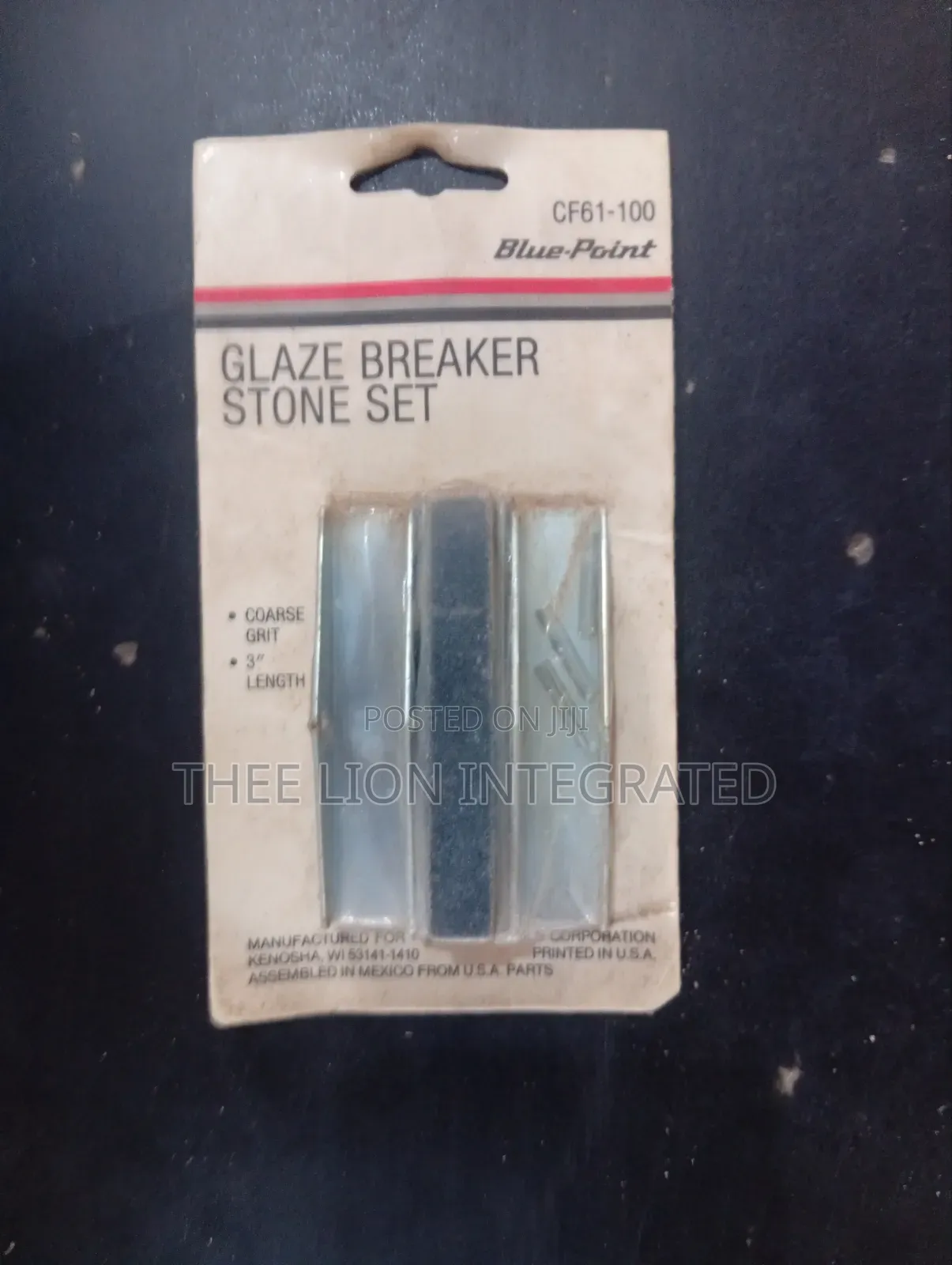 Blue-Point CF61-100 Glaze Breaker Stone Set (3" Coarse Grit)