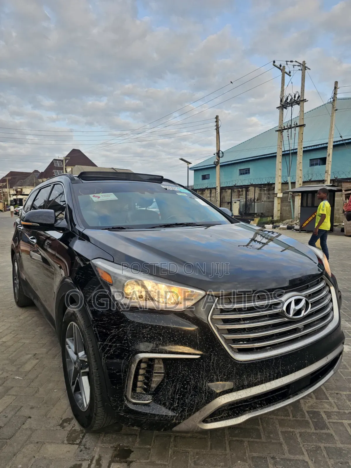 Hyundai Santa Fe Limited Ultimate AWD 2017 Black