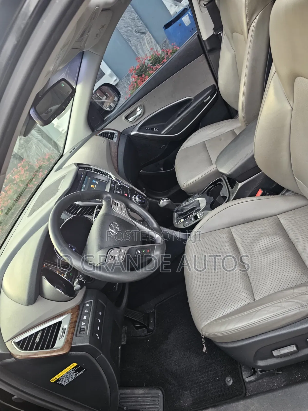 Hyundai Santa Fe Limited Ultimate AWD 2017 Black