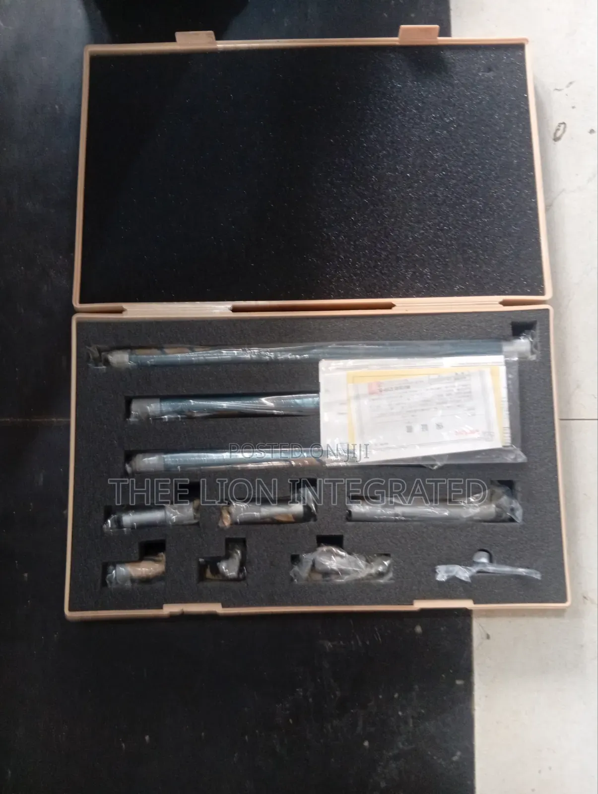 Original Mitutoyo Japan Tubular Inside Micrometer Set (50-1000mm)