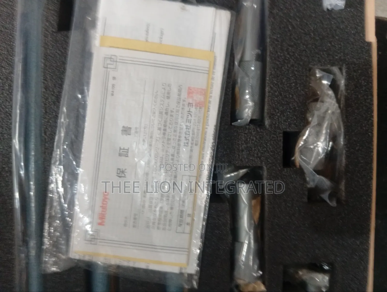 Original Mitutoyo Japan Tubular Inside Micrometer Set (50-1000mm)
