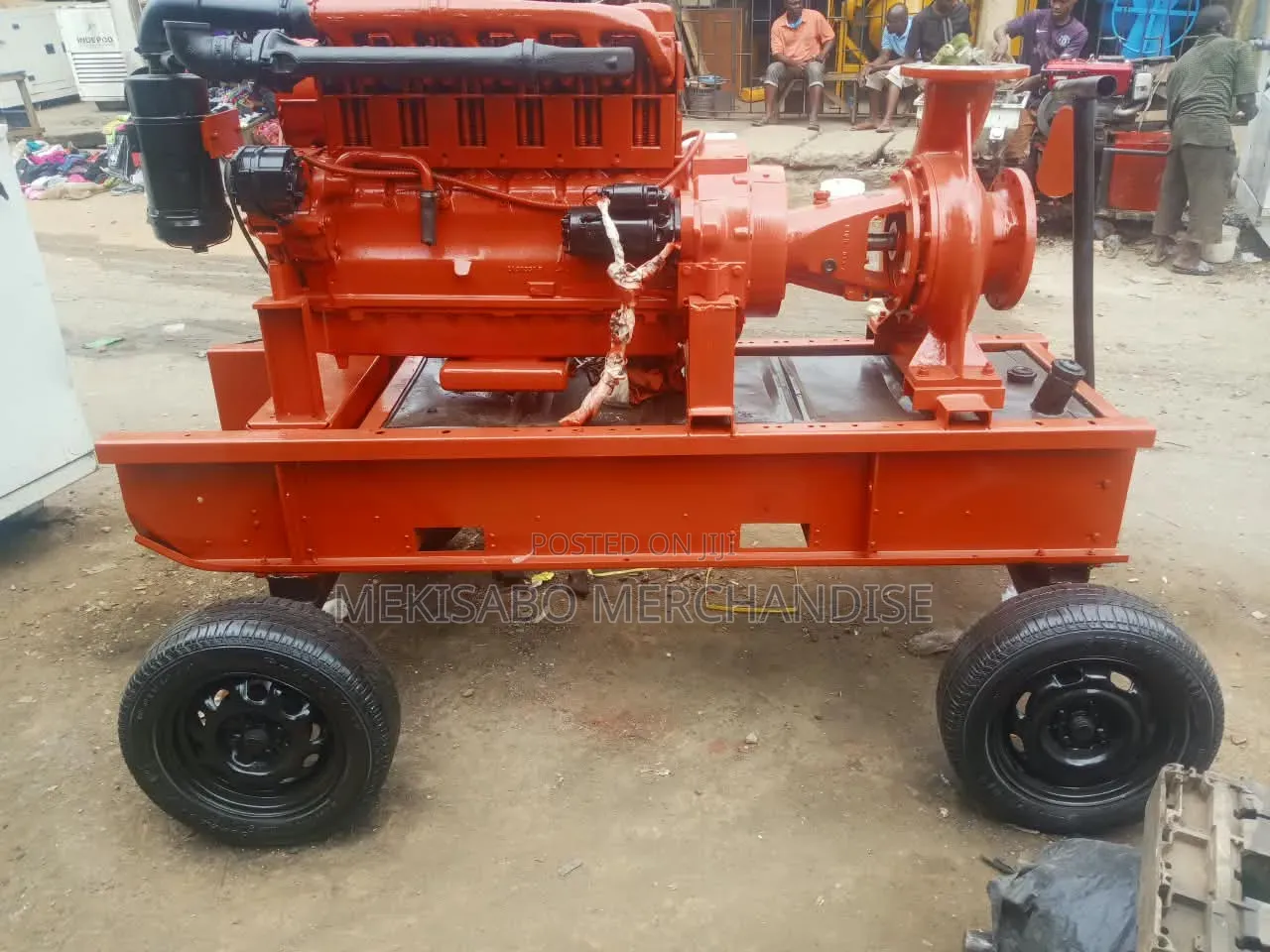 8Inches Water Pump With 6cylinder Deutz Diesel Engine.