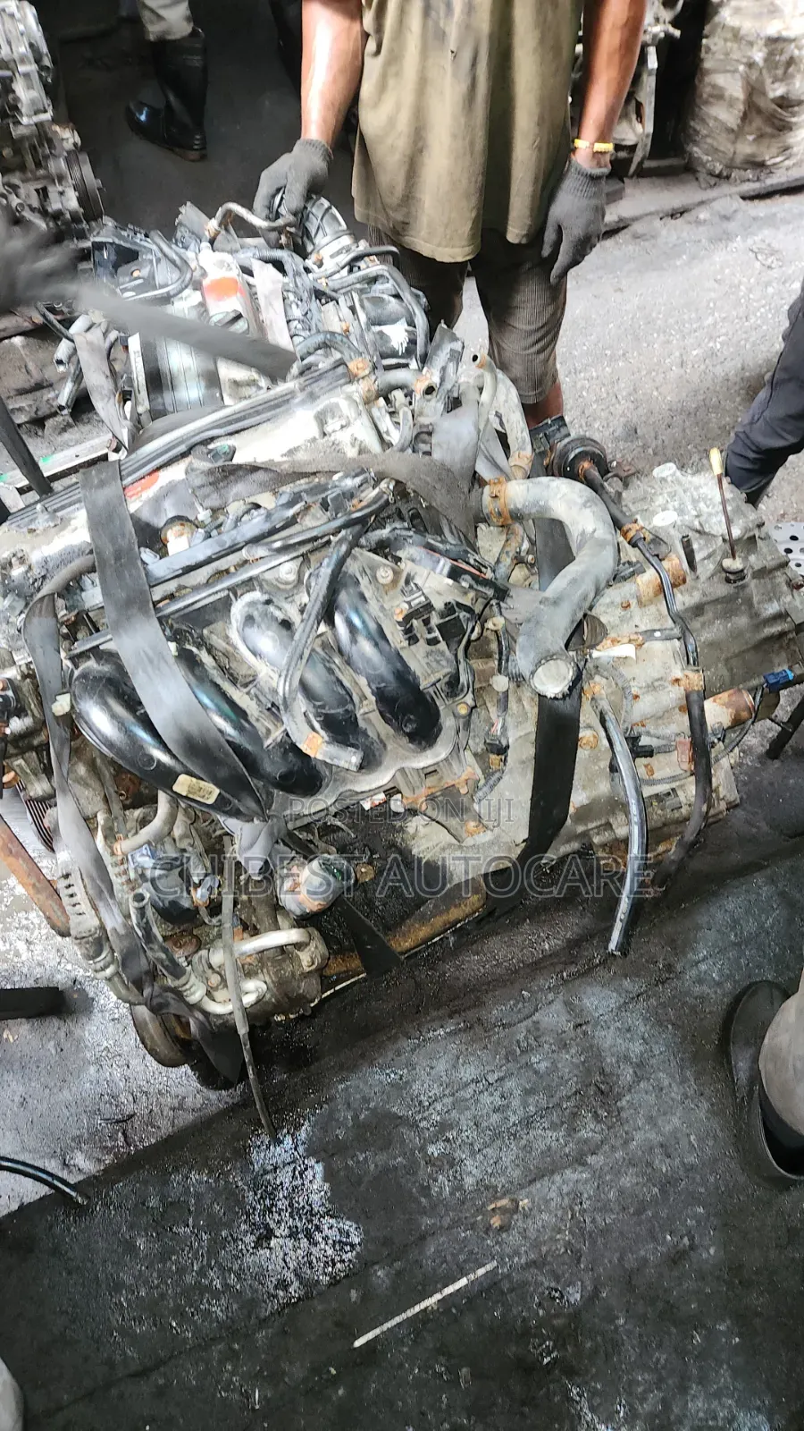 Engine and Gearbox for Honda Accord Evil Spirit 2008,2010 4 Plugs 2.4L