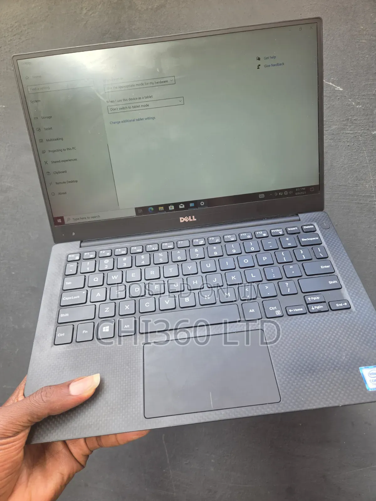 Laptop Dell XPS 13 (9360) 8GB Intel Core i5 SSD 256GB