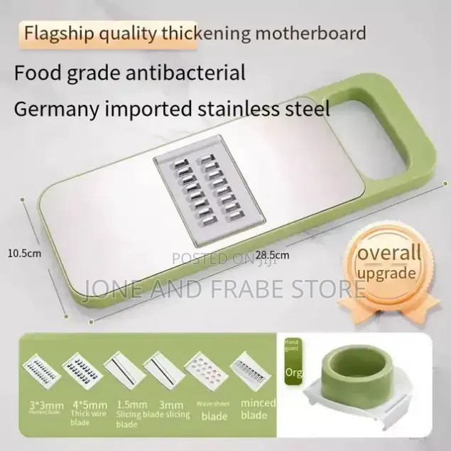 7 IN 1 Stainless Steel Extra Thick Multifunctional Vegetable Cutter
