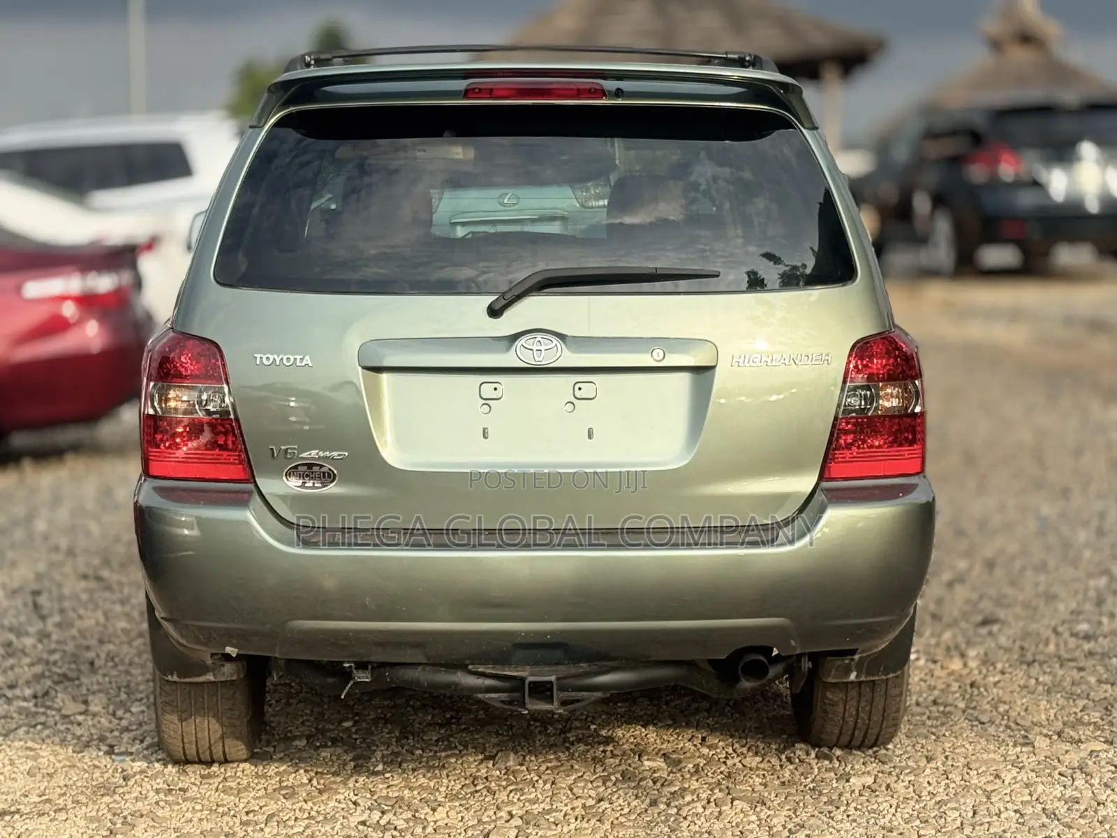 Toyota Highlander Limited V6 4x4 2007 Green