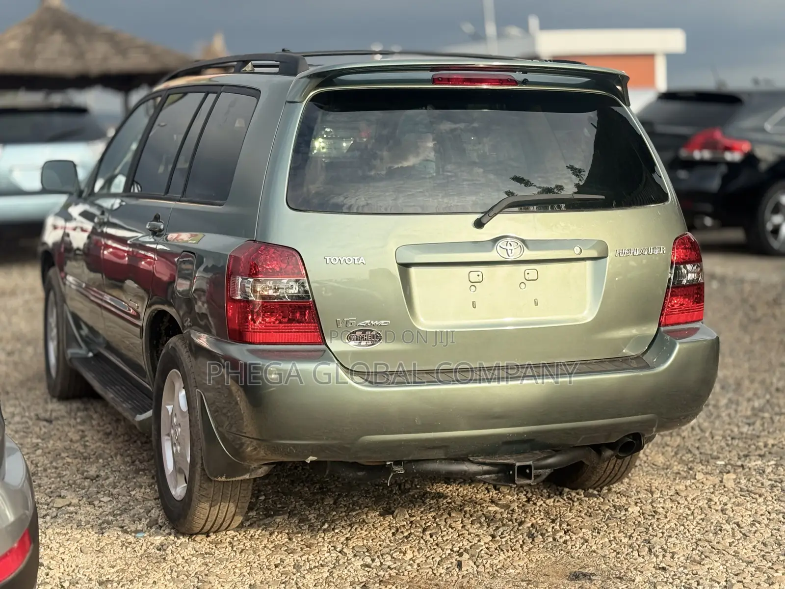 Toyota Highlander Limited V6 4x4 2007 Green