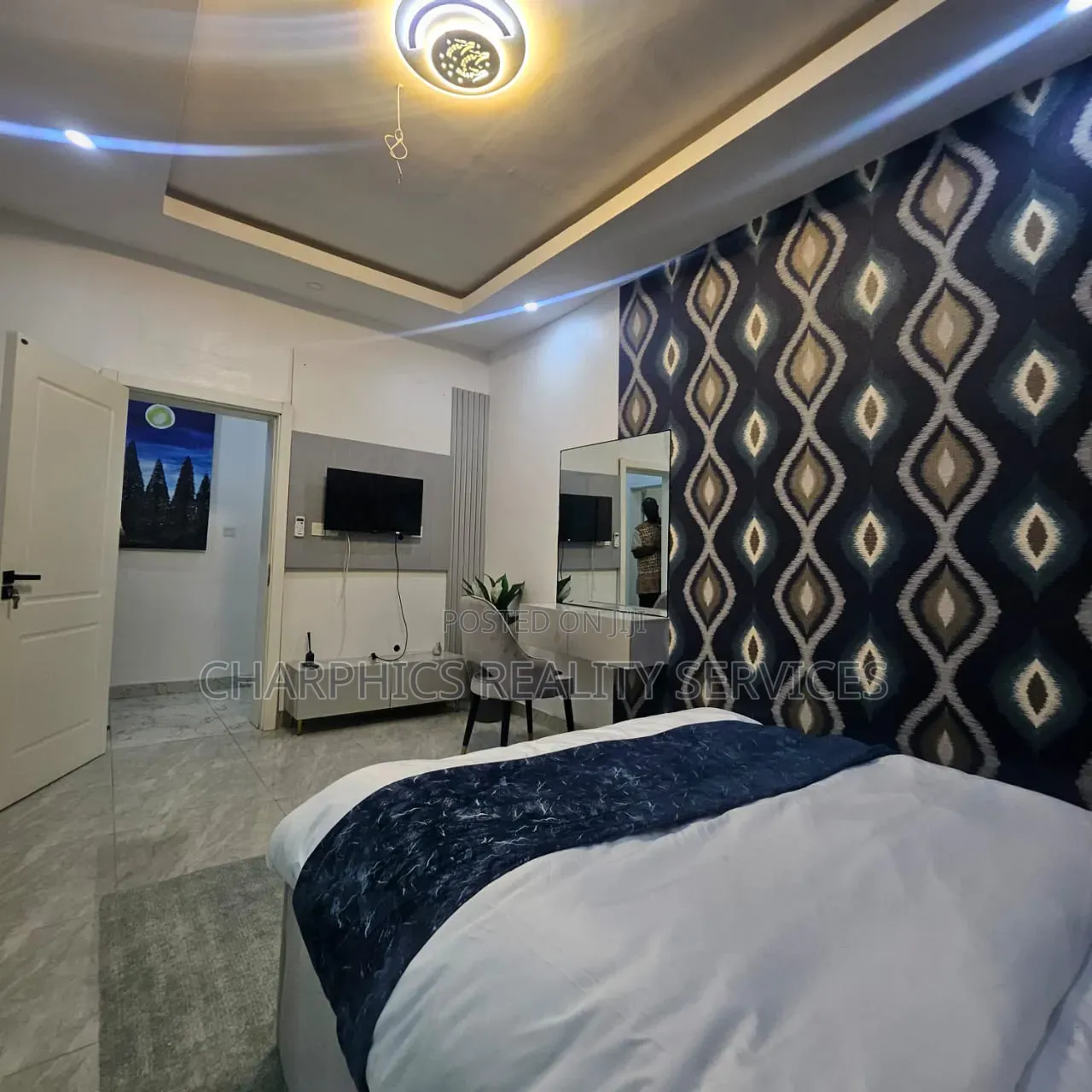Furnished 3bdrm Apartment in Shonibare Estate for rent